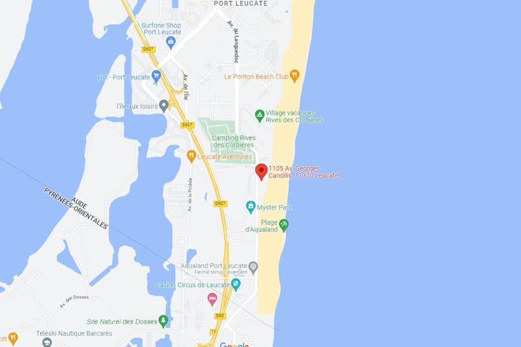 Port Leucate : Superbe Appartement Pleine Vue Mer Εξωτερικό φωτογραφία
